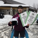 原美空乃さん、長野県の全中予選で第１位